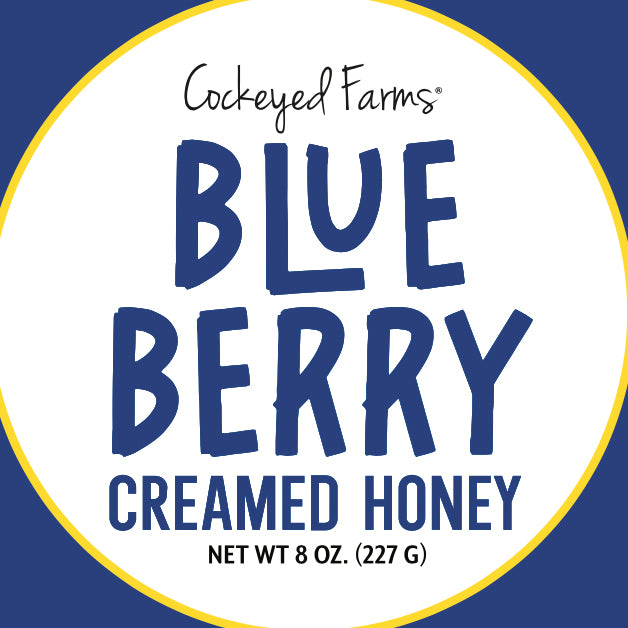 Blueberry Creamed Honey