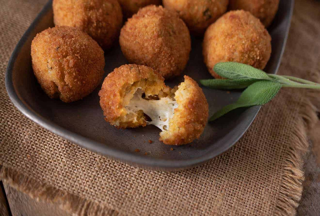 Cockeyed Farms American Elderberry & Lemon Risotto Balls