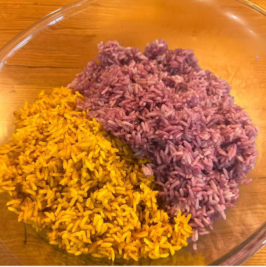 Cockeyed Farms Purple & Gold Gameday Rice