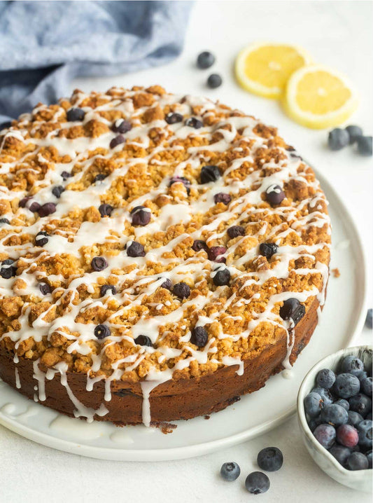 Cockeyed Farms Blueberry Creamed Honey Lemon Coffeecake