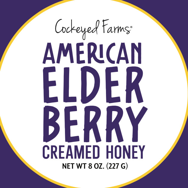 American Elderberry Creamed Honey